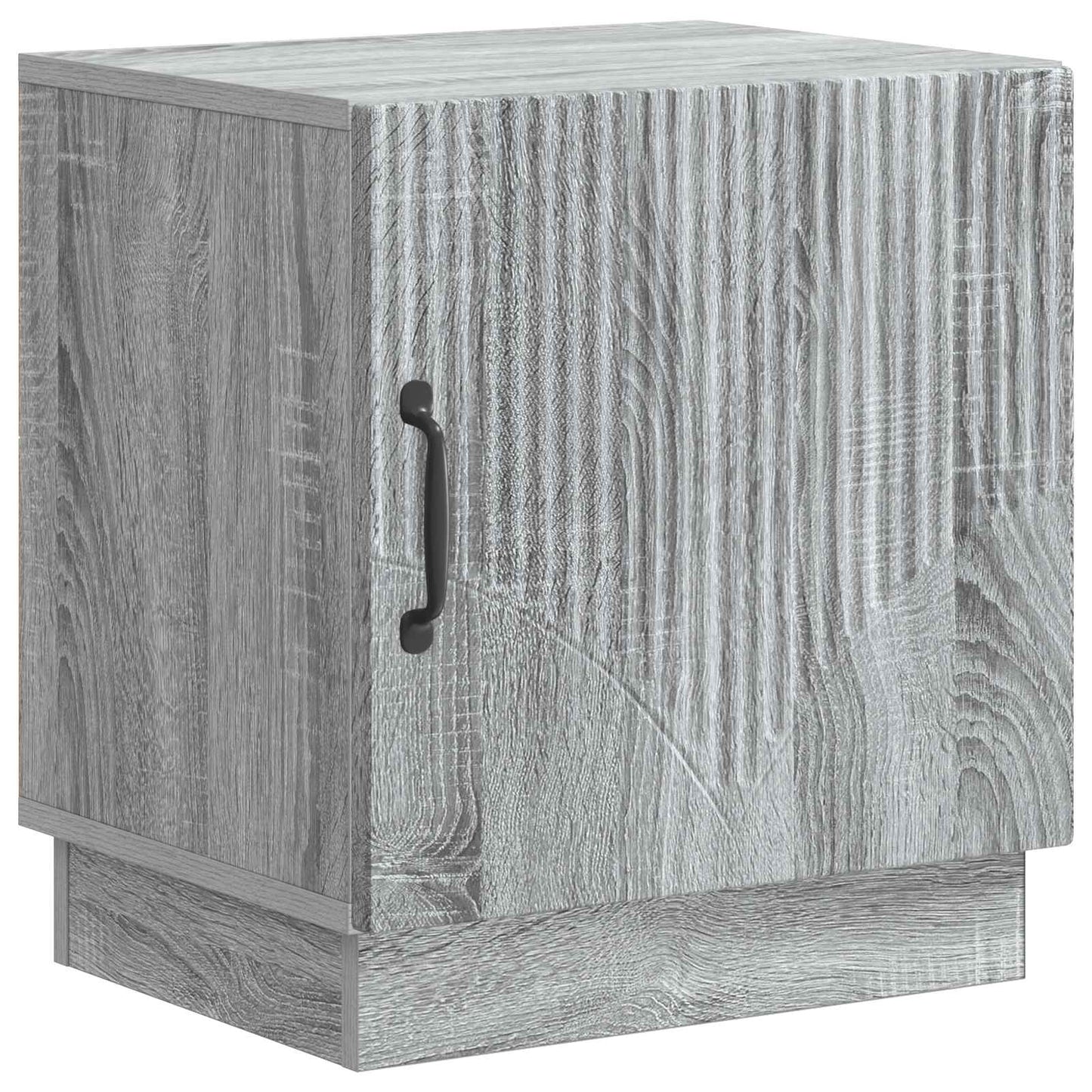 Sengebord 2 stk. Grå Sonoma 43 x 34,5 x 47 cm Konstrueret træ
