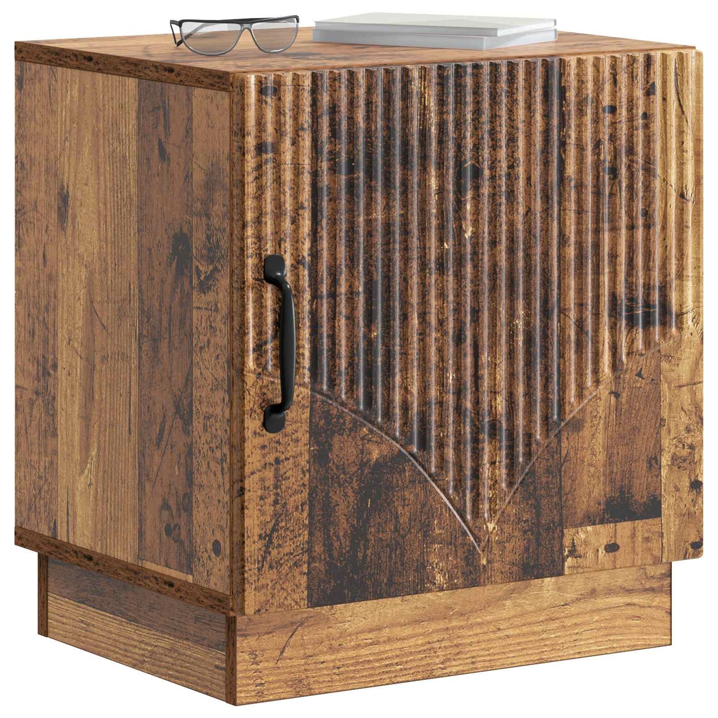 Sengebord Gammelt træ 43 x 34,5 x 47 cm Konstrueret træ