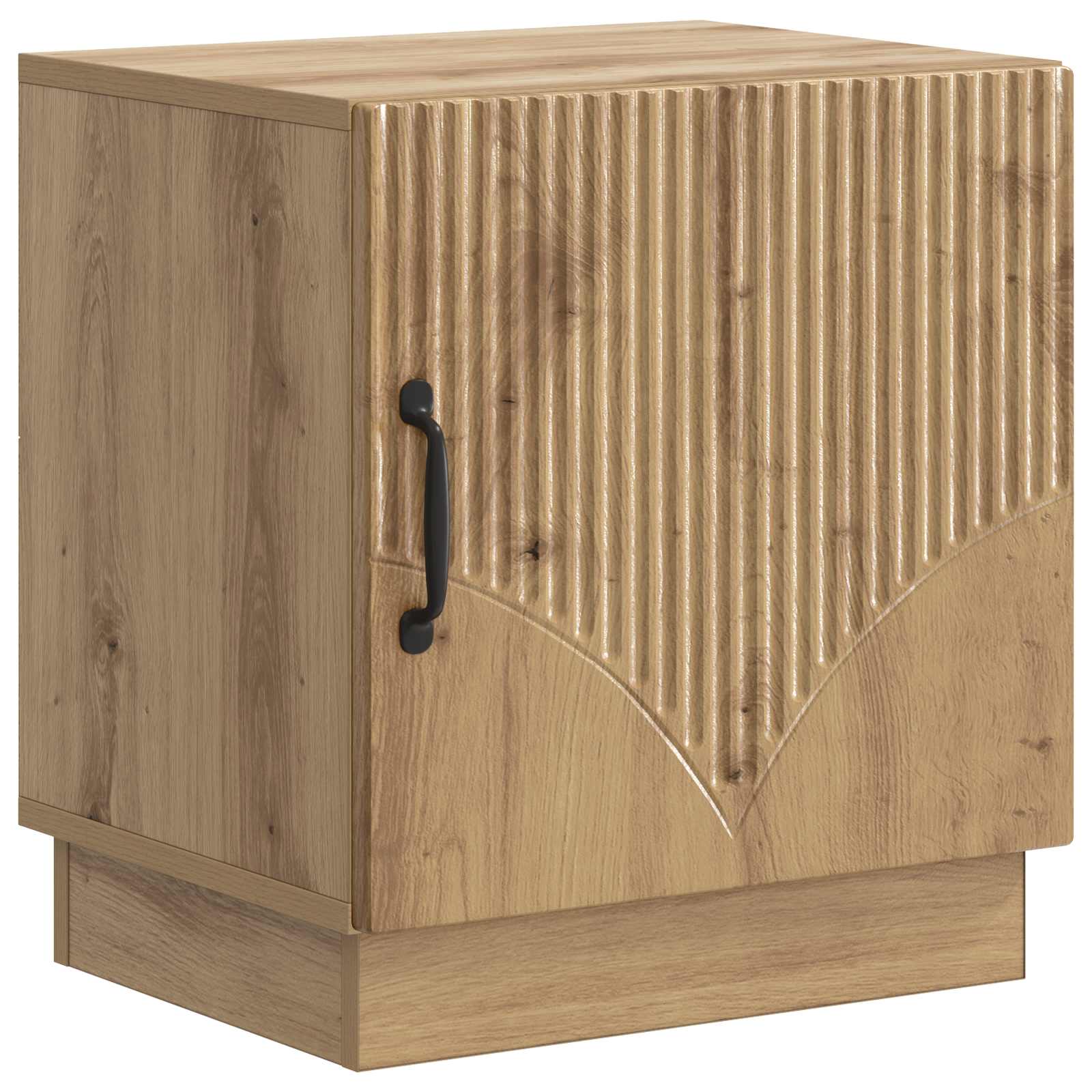 Sengebord Artisan-eg 43 x 34,5 x 47 cm Konstrueret træ billede