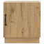 Sengebord 2 pcs Artisan-eg 43 x 34,5 x 47 cm Konstrueret træ