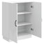 Sideboard Hvid 66 x 34,5 x 87 cm Konstrueret træ