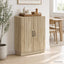 Sideboard Sonoma-eg 66 x 34,5 x 87 cm Konstrueret træ