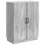 Sideboard Grå sonoma-eg 66 x 34,5 x 87 cm Konstrueret træ