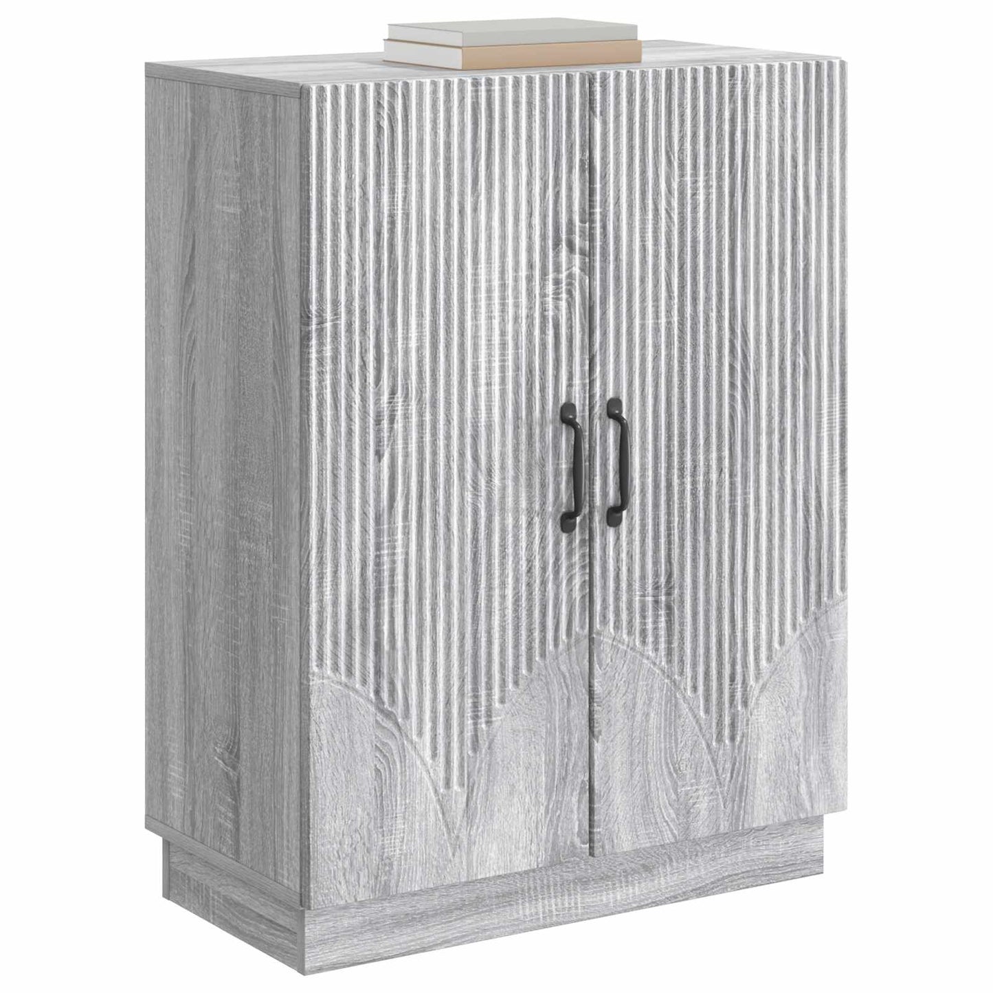 Sideboard Grå sonoma-eg 66 x 34,5 x 87 cm Konstrueret træ