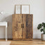 Sideboard Gammelt træ 66 x 34,5 x 87 cm Konstrueret træ