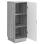 Sideboard Grå sonoma-eg 33 x 34,5 x 87 cm Konstrueret træ