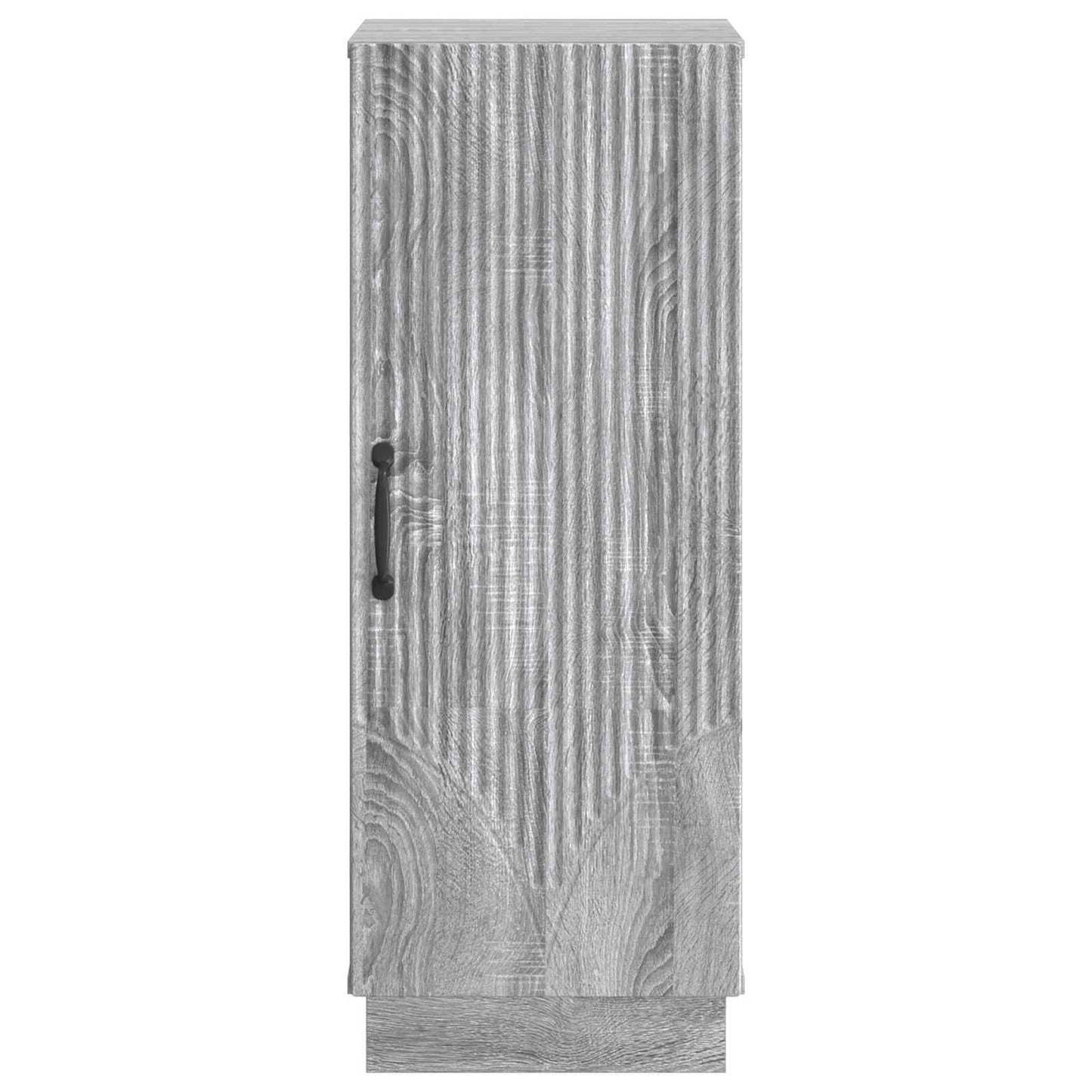 Sideboard Grå sonoma-eg 33 x 34,5 x 87 cm Konstrueret træ