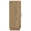Sideboard Artisan-eg 33 x 34,5 x 87 cm Konstrueret træ