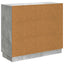 Sideboard Betongrå 89 x 34,5 x 77 cm Konstrueret træ
