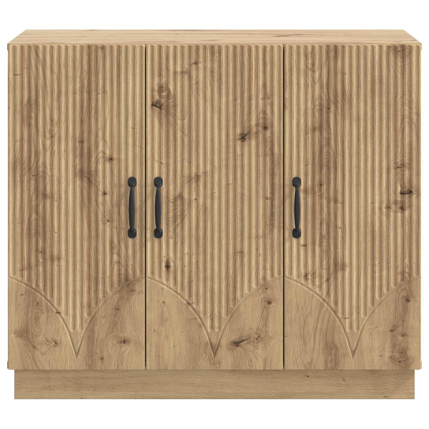 Sideboard Artisan-eg 89 x 34,5 x 77 cm Konstrueret træ