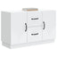 Sideboard Hvid 89 x 34,5 x 57 cm Konstrueret træ