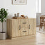 Sideboard Sonoma-eg 89 x 34,5 x 57 cm Konstrueret træ