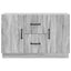 Sideboard Grå sonoma-eg 89 x 34,5 x 57 cm Konstrueret træ