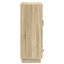 Sideboard Sonoma-eg 66 x 34,5 x 92 cm Konstrueret træ