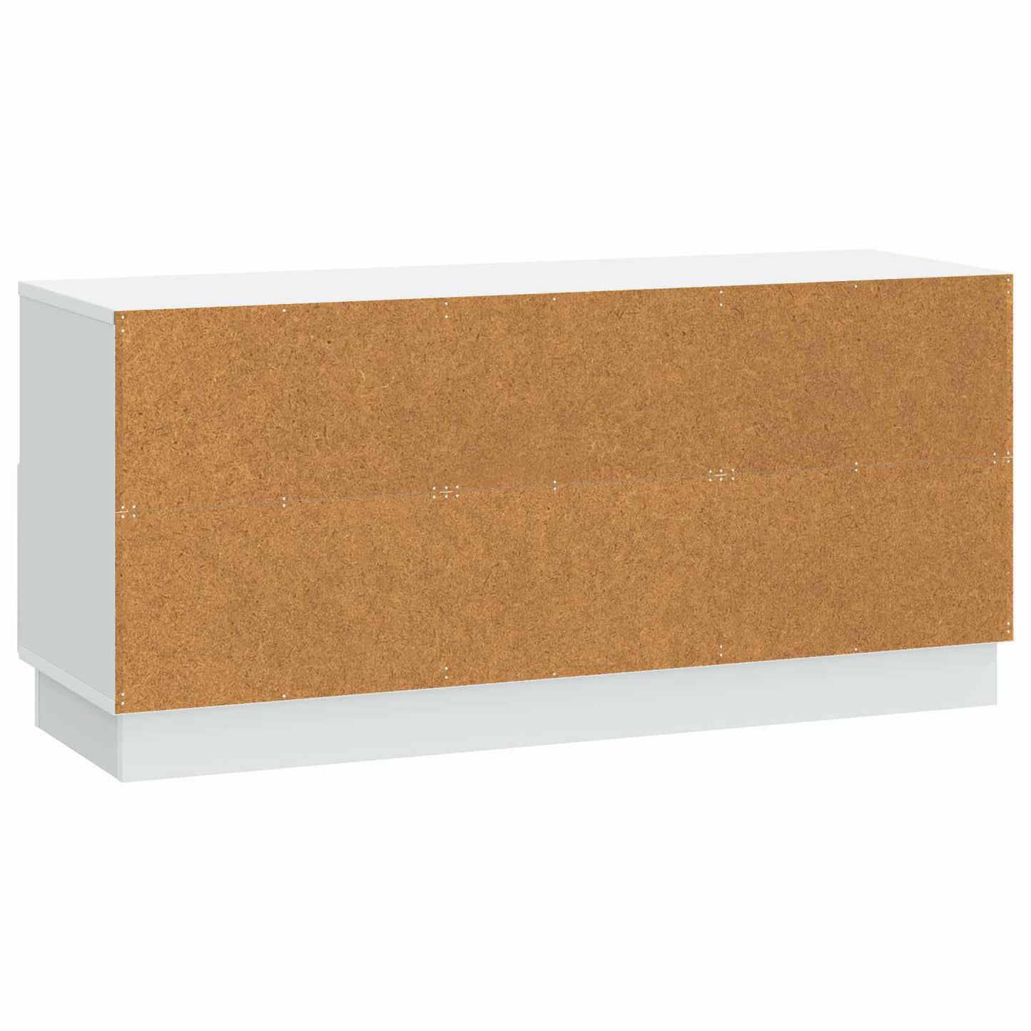 TV-skab med skuffe Hvid 102 x 34,5 x 47 cm Konstrueret træ