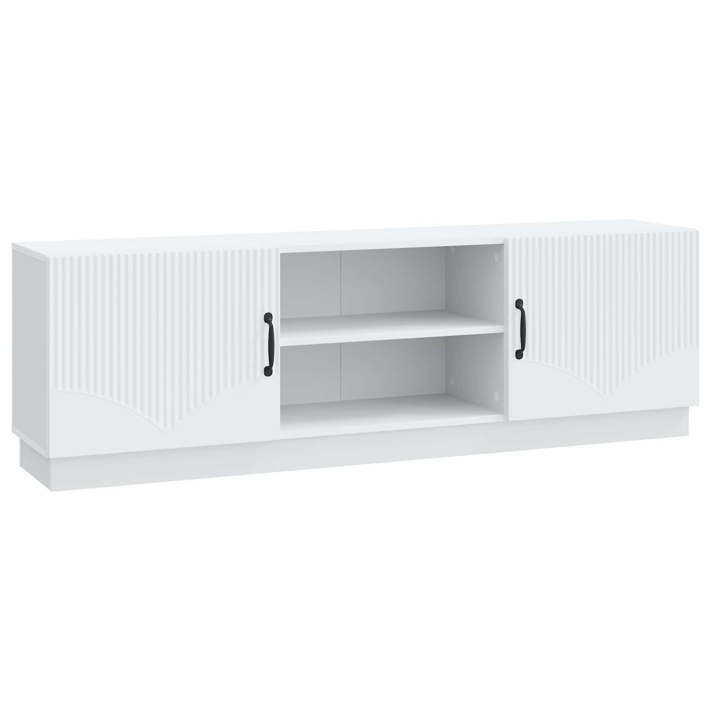 TV-skab Hvid 150 x 31 x 47 cm Konstrueret træ