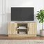 TV-skab Sonoma-eg 102 x 34,5 x 47 cm Konstrueret træ