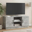 TV-skab Betongrå 102 x 34,5 x 47 cm Konstrueret træ