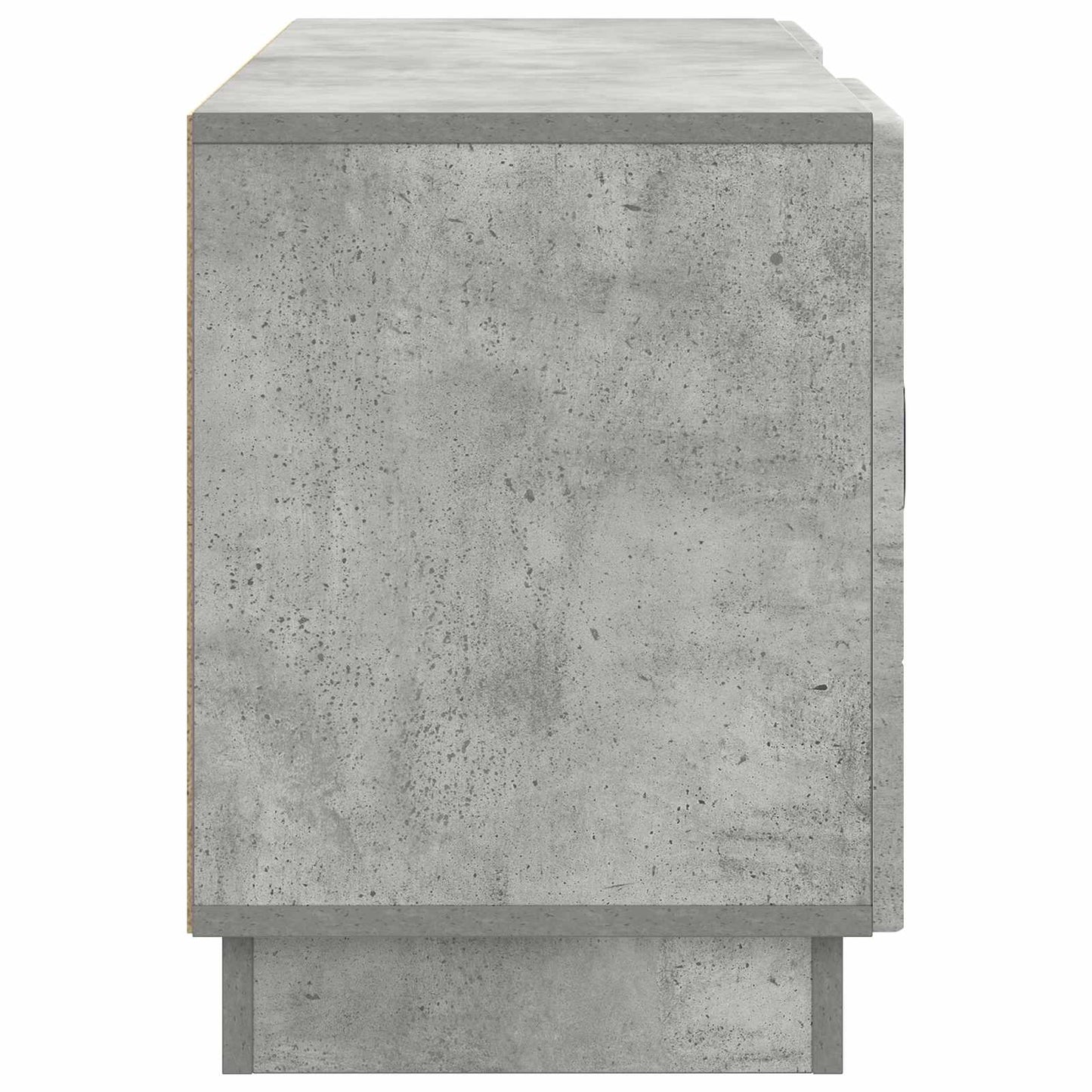 TV-skab Betongrå 102 x 34,5 x 47 cm Konstrueret træ