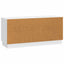 TV-skab Hvid højglans 102 x 34,5 x 47 cm Konstrueret træ