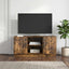 TV-skab Røget eg 102 x 34,5 x 47 cm Konstrueret træ