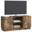 TV-skab Røget eg 102 x 34,5 x 47 cm Konstrueret træ