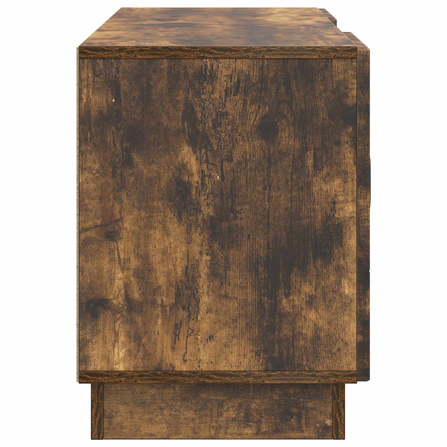 TV-skab Røget eg 102 x 34,5 x 47 cm Konstrueret træ