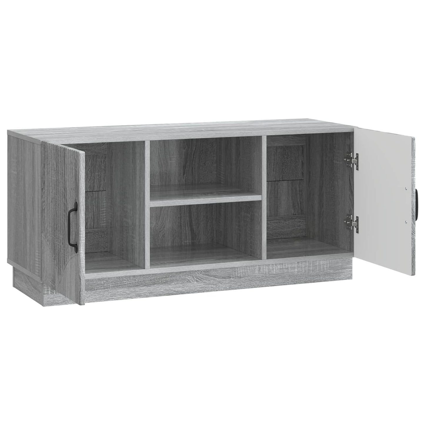 TV-skab Grå sonoma-eg 102 x 34,5 x 47 cm Konstrueret træ