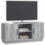 TV-skab Grå sonoma-eg 102 x 34,5 x 47 cm Konstrueret træ