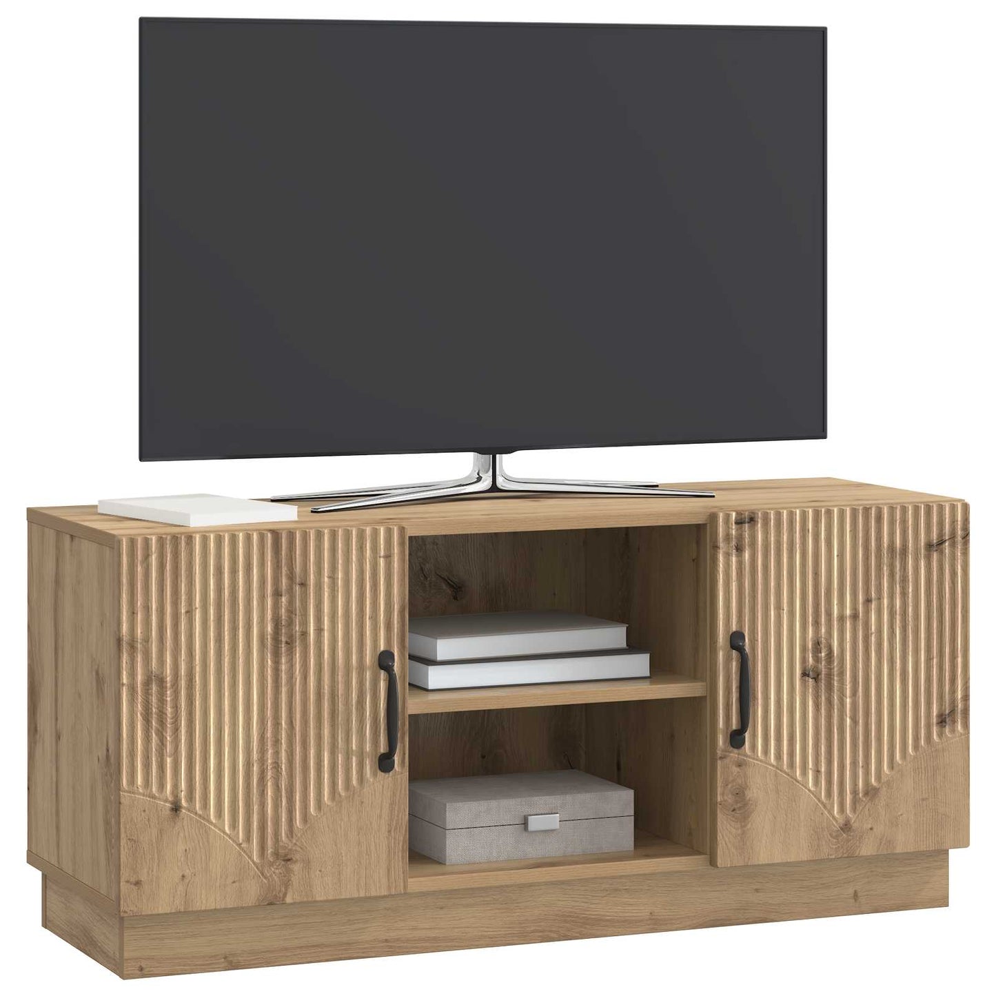 TV-skab 102 x 34,5 x 47 cm Artisan-eg Konstrueret træ