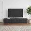 TV-skab med skuffe Sort 147 x 34,5 x 27 cm Konstrueret træ