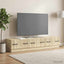 TV-skab med skuffe Sonoma-eg 147 x 34,5 x 27 cm Konstrueret træ