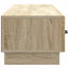 TV-skab med skuffe Sonoma-eg 147 x 34,5 x 27 cm Konstrueret træ
