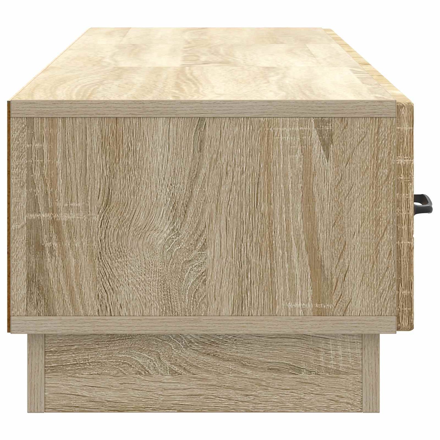 TV-skab med skuffe Sonoma-eg 147 x 34,5 x 27 cm Konstrueret træ