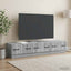 TV-skab Grå sonoma-eg 147 x 34,5 x 27 cm Konstrueret træ