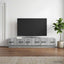 TV-skab Grå sonoma-eg 147 x 34,5 x 27 cm Konstrueret træ