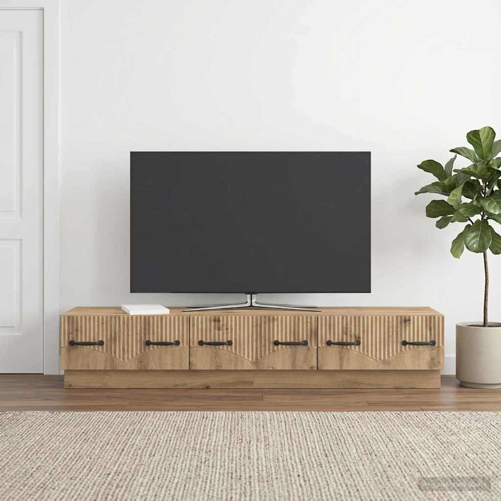 TV-skab Artisan-eg 147 x 34,5 x 27 cm Konstrueret træ