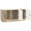 TV-skab Sonoma-eg 99 x 34,5 x 47 cm Konstrueret træ
