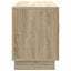 TV-skab Sonoma-eg 99 x 34,5 x 47 cm Konstrueret træ