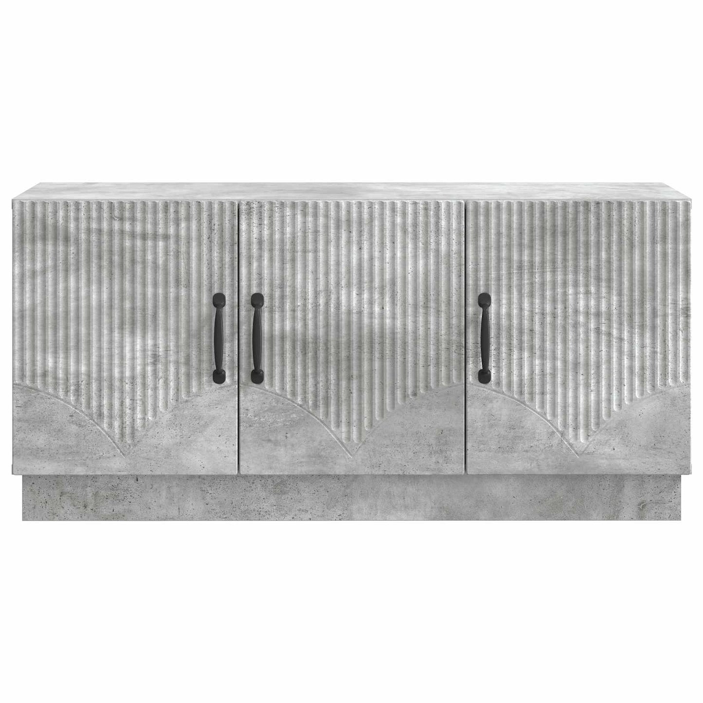 TV-skab Betongrå 99 x 34,5 x 47 cm Konstrueret træ