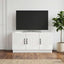 TV-skab Hvid højglans 99 x 34,5 x 47 cm Konstrueret træ