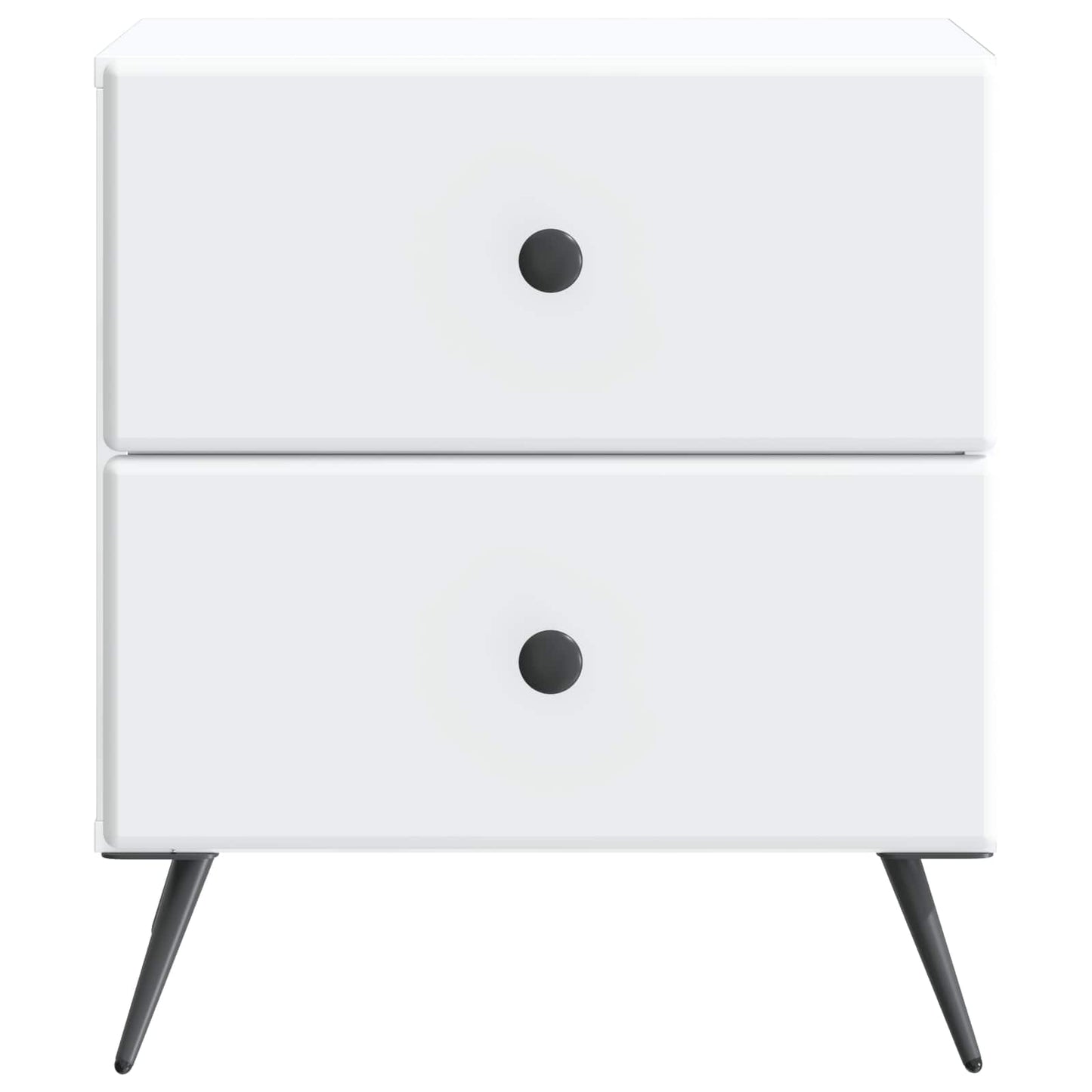 Natskab med skuffe Hvid 43 x 34,5 x 47,5 cm Konstrueret træ
