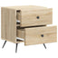 Natskab 2 pcs Sonoma-eg 43 x 34,5 x 47,5 cm Konstrueret træ