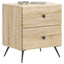 Natskab 2 pcs Sonoma-eg 43 x 34,5 x 47,5 cm Konstrueret træ