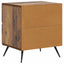 Natskab 2 pcs Gammelt træ 43 x 34,5 x 47,5 cm Konstrueret træ