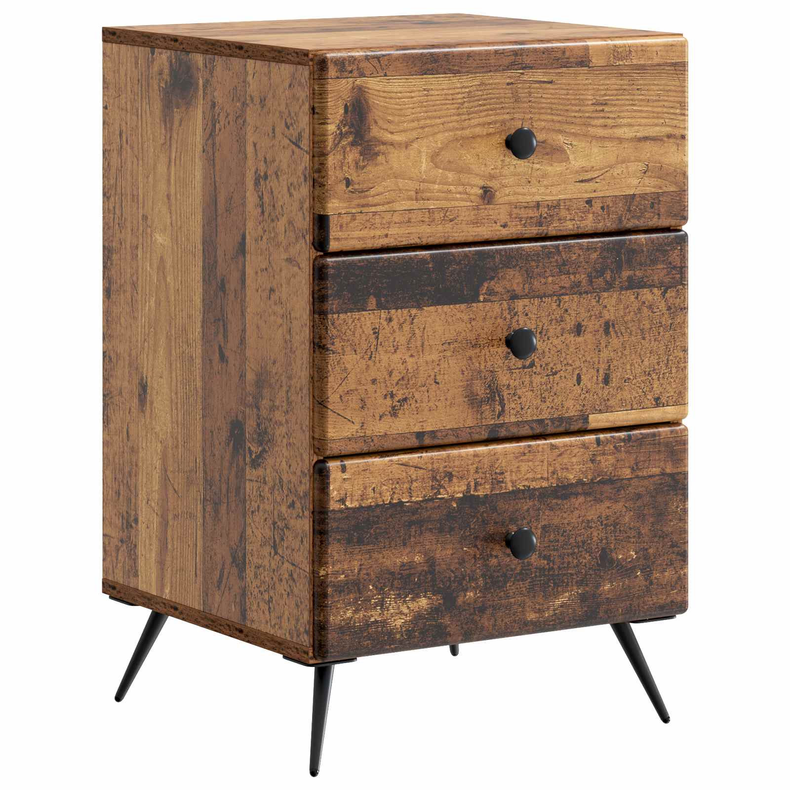 Natskab Gammelt træ 43 x 41 x 66,5 cm Konstrueret træ billede