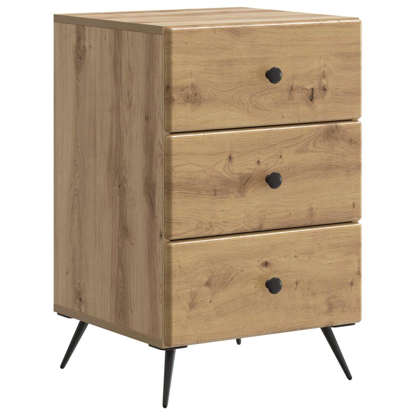 Natskab med skuffe Artisan-eg 43 x 41 x 66,5 cm Konstrueret træ