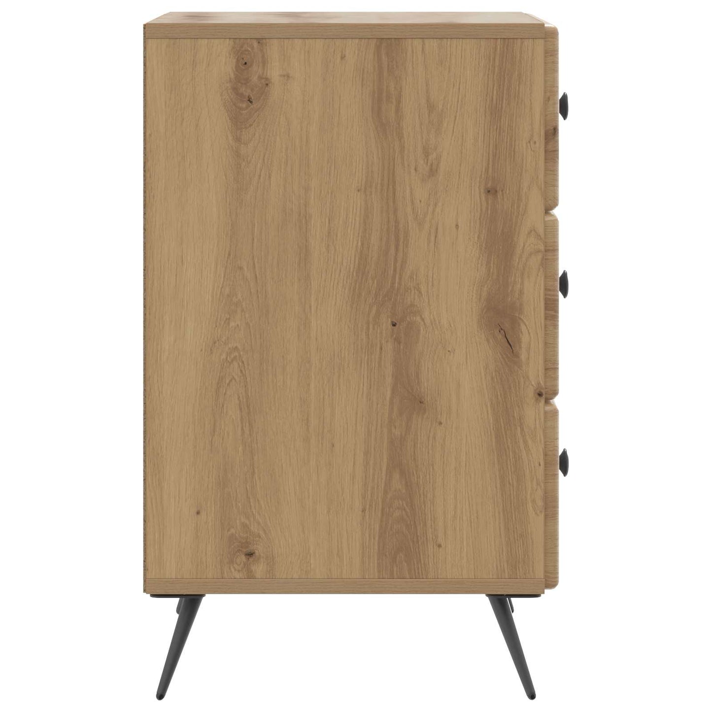 Natskab med skuffe Artisan-eg 43 x 41 x 66,5 cm Konstrueret træ