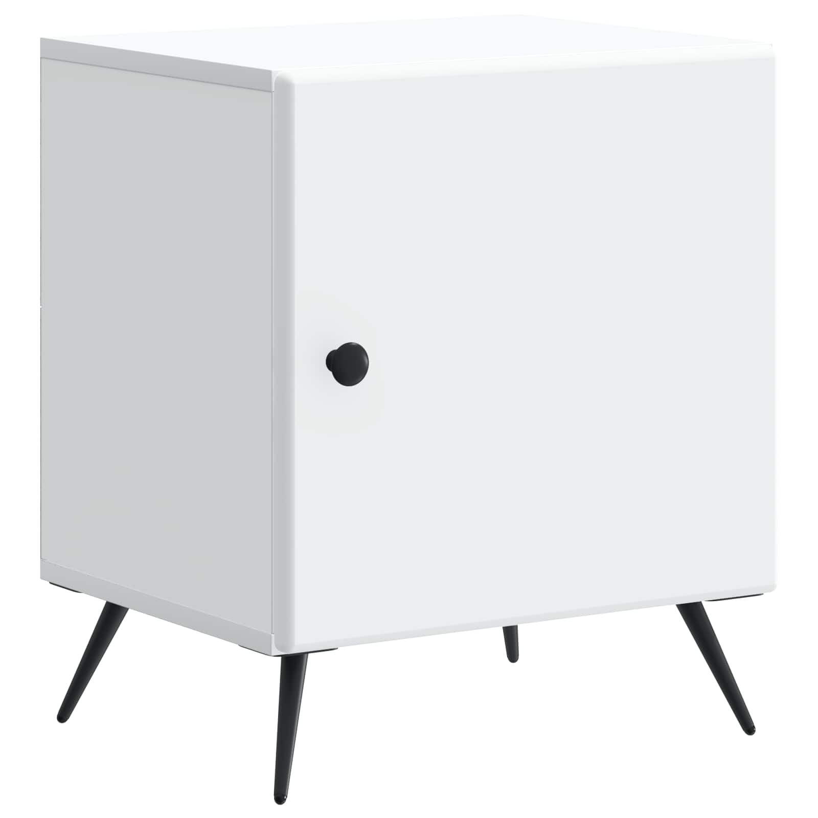 Natskab Hvid 43 x 34,5 x 50 cm Konstrueret træ billede
