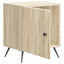 Natskab 2 pcs Sonoma-eg 43 x 34,5 x 50 cm Konstrueret træ
